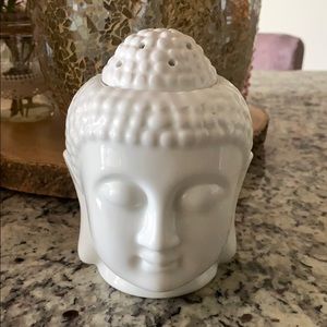 Buddha head tealight candle holder and oil burner